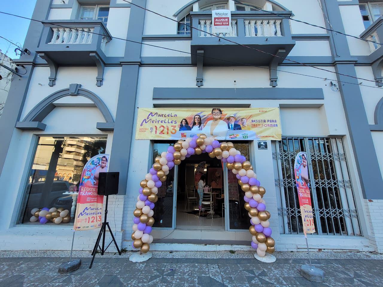 Comitê de Campanha Marcela Meirelles 1213 é inaugurado em Bagé